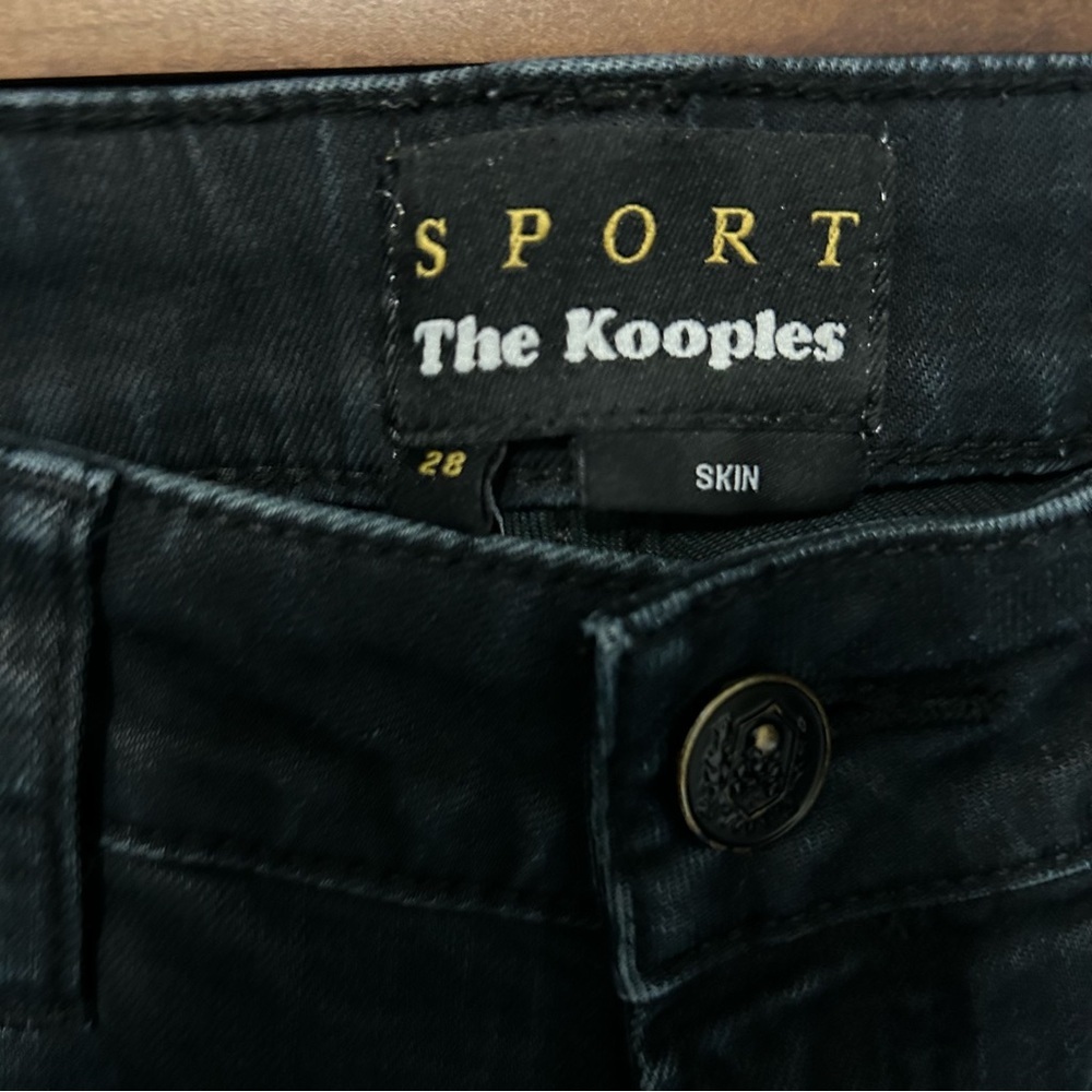The Kooples Y2K Black Denim Sport Jeans Pants
Size 28 - Picture 3 of 8